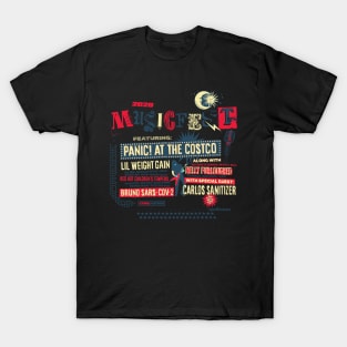 2020 COVID-19 Music Fest concert series T-Shirt